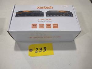 lot 233 image: Xantech XT-SW41418G 4K HDMI 4X1 Swi...