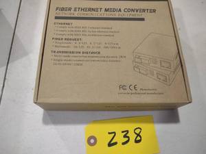 lot 238 image: SFP Slot Fiber Converter...