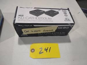 lot 241 image: Key Digital KD-CATHD250Lite CAT to ...