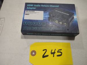 lot 245 image: ARC HDMI Audio Return Channel Adapt...