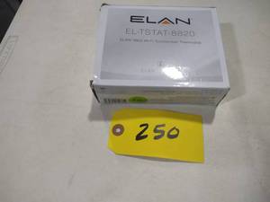 lot 250 image: Elan EL-TSTAT-8820 Touch Screen The...