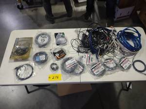 lot 272 image: Assorted Cables...