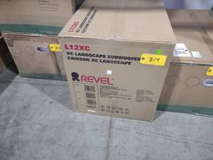 lot 319 image: Revel L12XC XC Landscape Subwoofer...