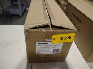 lot 325 image: (5) Speaker Craft SC-PR-CRS6-Zero-6...