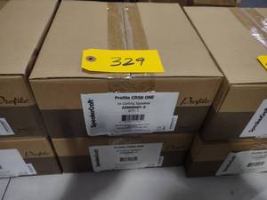 lot 329 image: (2) Speaker Craft CRS6 One Speakers...