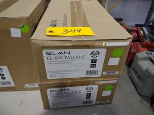 lot 344 image: (2) Elan EL-600-IWLCR-5 Speakers...
