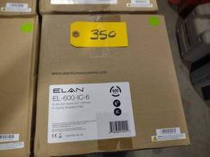 lot 350 image: (2) Elan EL-600-IC-6 Speakers...