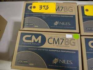 (2) Niles CM7BG Speakers...