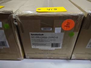 lot 415 image: 6 Pack Speaker Craft SC-PR-CRS6-Zer...