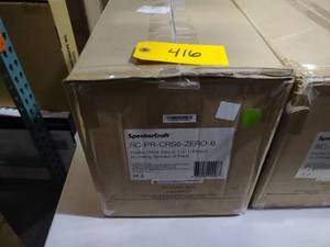 lot 416 image: 6 Pack Speaker Craft SC-PR-CRS6-Zer...