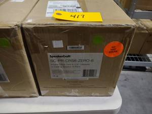 lot 417 image: 6 Pack Speaker Craft SC-PR-CRS6-Zer...