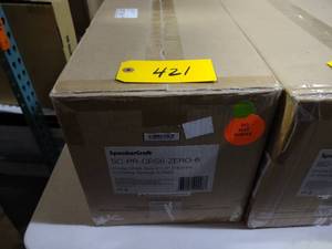 lot 421 image: 6 Pack Speaker Craft SC-PR-CRS6-Zer...