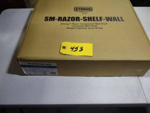 lot 453 image: Strong Wall Shelf...