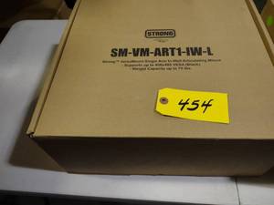 lot 454 image: Strong In-Wall Mount...