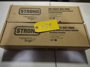 lot 479 image: (2) Strong Universal Sound Bar Moun...