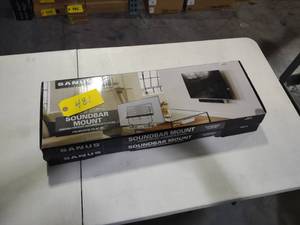 lot 481 image: (2) Sanus Sound Bar Mounts...