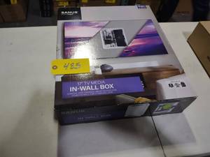 lot 485 image: Sanus In-Wall Box...