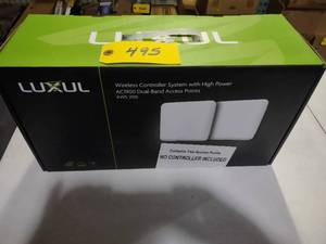 lot 495 image: Luxul XWS-2510 Wireless Controller ...