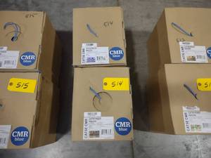 lot 514 image: (2) Cat 5E Wire, 1000 Rolls...