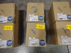 lot 515 image: (2) Cat 5E Wire, 1000 Rolls...