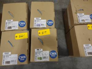 lot 519 image: (2) Cat 5E Wire, 1000 Rolls...
