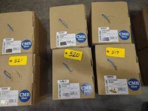 lot 520 image: (2) Cat 5E Wire, 1000 Rolls...