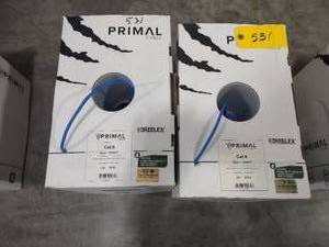 lot 531 image: (2) Cat 6E Wire, 1000 Rolls...