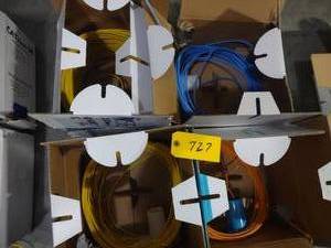 lot 727 image: (4) Cat 5E Wire, Partial Rolls...