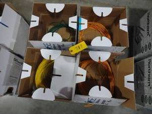 lot 737 image: (4) Cat 5E Wire, Partial Rolls...