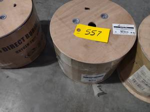 lot 557 image: Cat 6 Wire 1000 Roll...