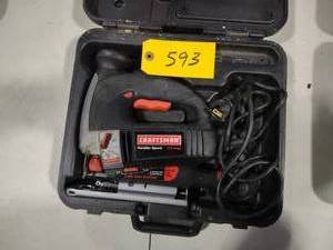 lot 593 image: Craftsman Jig Saw...