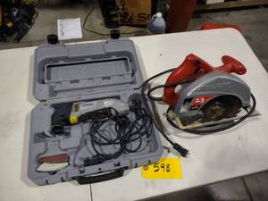 lot 598 image: Skilsaw & Vibro Tool...