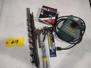 lot 618 image: Drill Doctor & Assorted Bits...