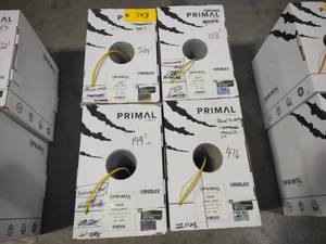 lot 743 image: (4) Cat 6 Wire, Partial Rolls...