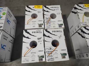 lot 744 image: (4) Cat 6 Wire, Partial Rolls...