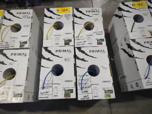 lot 754 image: (4) Cat 6 Wire, Partial Rolls...