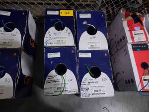 lot 763 image: (4) Cat 6 Wire, Partial Rolls...
