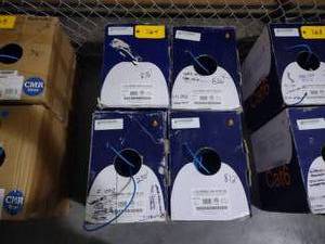 lot 764 image: (4) Cat 6 Wire, Partial Rolls...