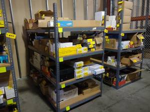 lot 633 image: Shelf Unit 48x96x84, No Contents, C...