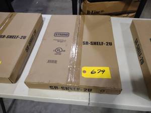 lot 679 image: Strong SR-Shelf-20 AV Rack Shelf...