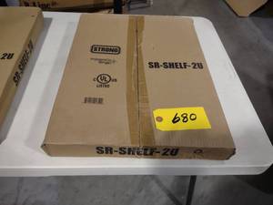 lot 680 image: Strong SR-Shelf-20 AV Rack Shelf...