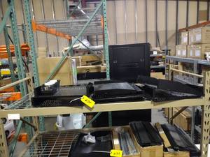 lot 684 image: Assorted AV Rack Shelves...