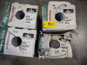 lot 700 image: (4) Partial Rolls 182C Wire...