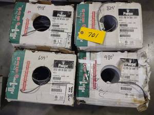 lot 701 image: (4) Partial Rolls 182C Wire...