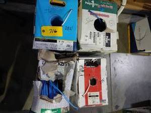 lot 716 image: (4) Partial Rolls 164 Wire...