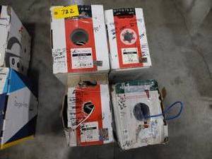 lot 722 image: (4) Partial Rolls 162 Wire...