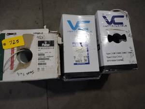 lot 725 image: (3) Partial Rolls RG59 Wire...