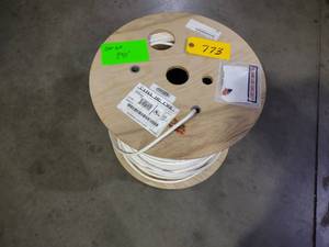 lot 773 image: (1) Cat 6A Wire, Partial Roll...