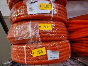 lot 784 image: 1 x 250 Roll HDPE Conduit with Pu...