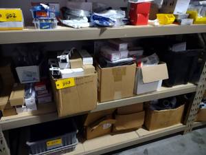 lot 803 image: Contents of Shelf Including AV Patc...